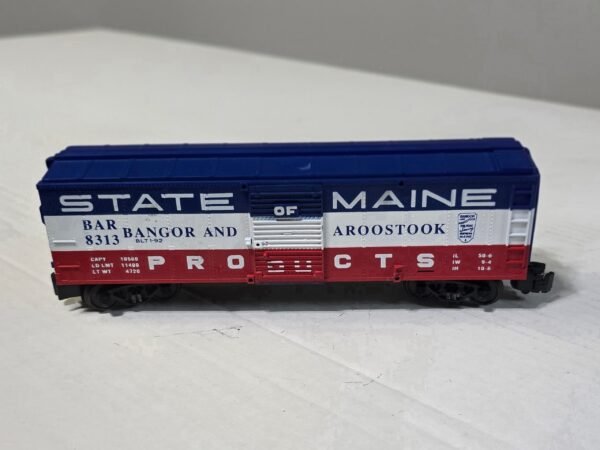 8313 Custom State Of Maine Boxcar 8313 Custom State Of Maine Boxcar